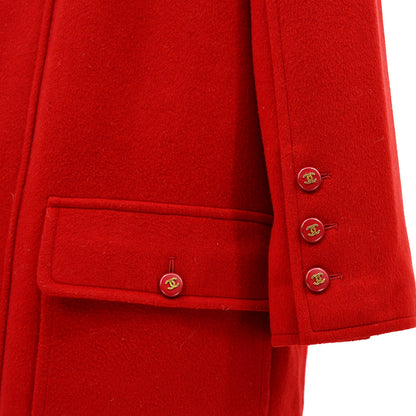 Chanel Coat Red 95A #42
