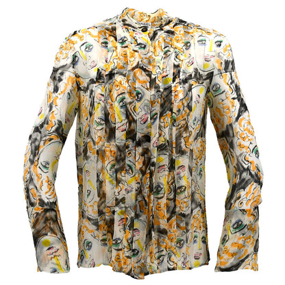 Chanel Blouse Shirt Multicolor
