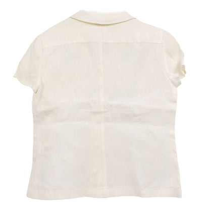 Chanel Shirt White 97P #38