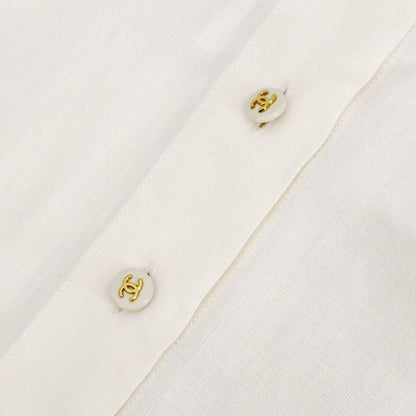 Chanel Shirt White 97P #38