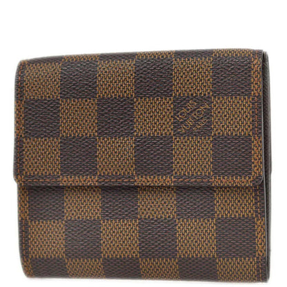 Louis Vuitton 2006 Damier Portefeuille Elise Bifold Wallet N61654