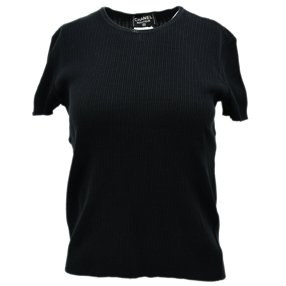 Chanel T-shirt Black #40