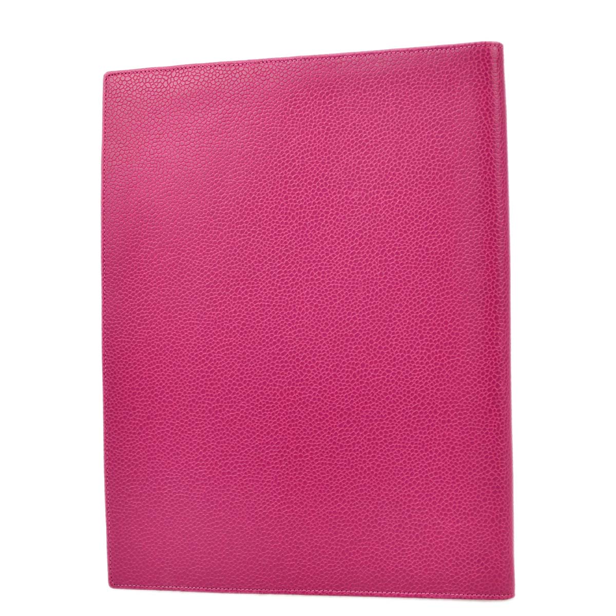 Chanel 1994-1996 Pink Caviar Notepad Cover Small Good