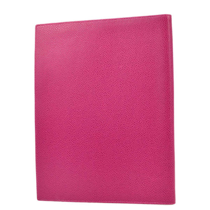 Chanel 1994-1996 Pink Caviar Notepad Cover Small Good