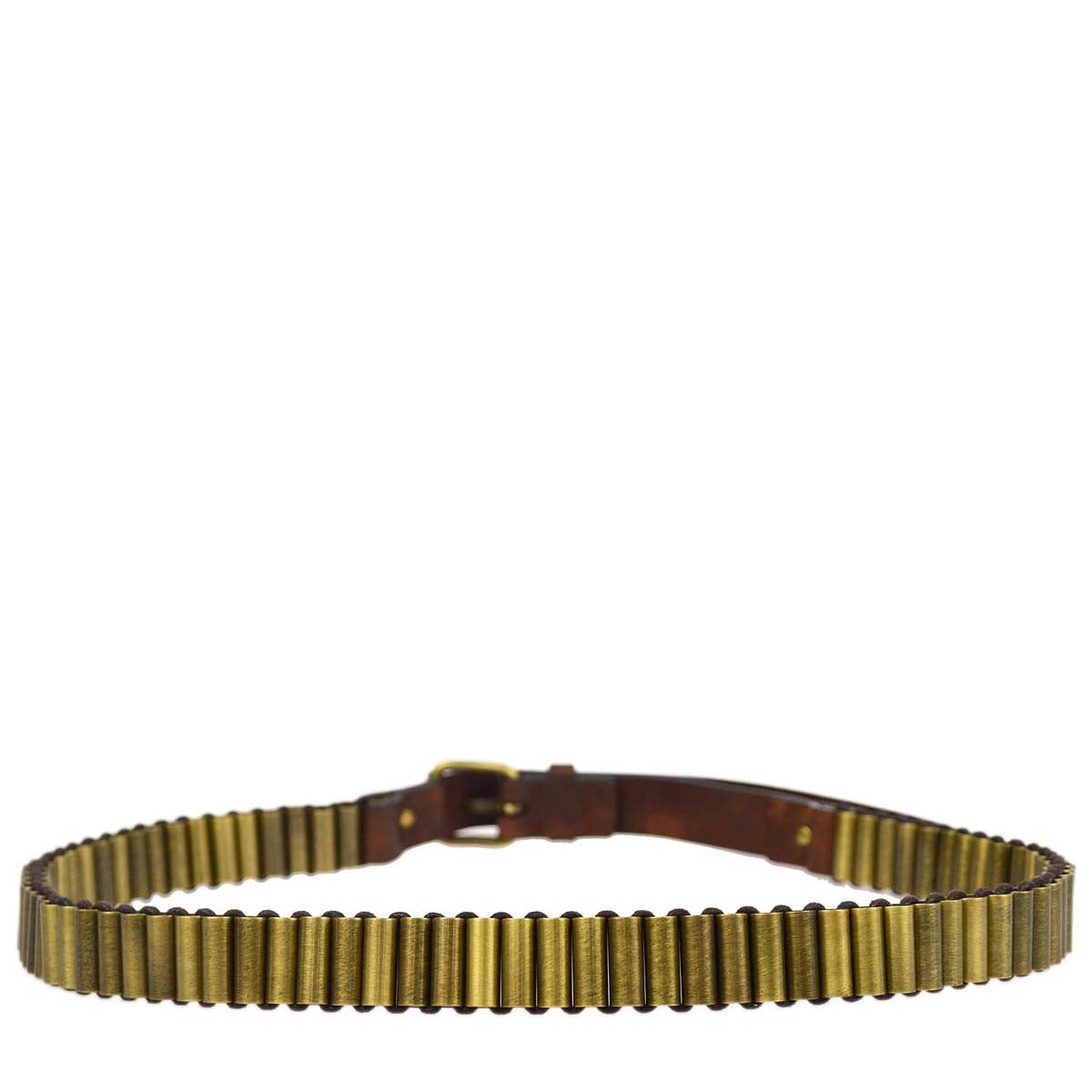 Celine Brown Leather Belt 80/32 Small Good