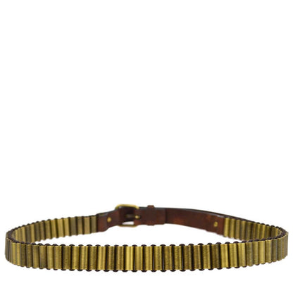 Celine Brown Leather Belt 80/32 Small Good