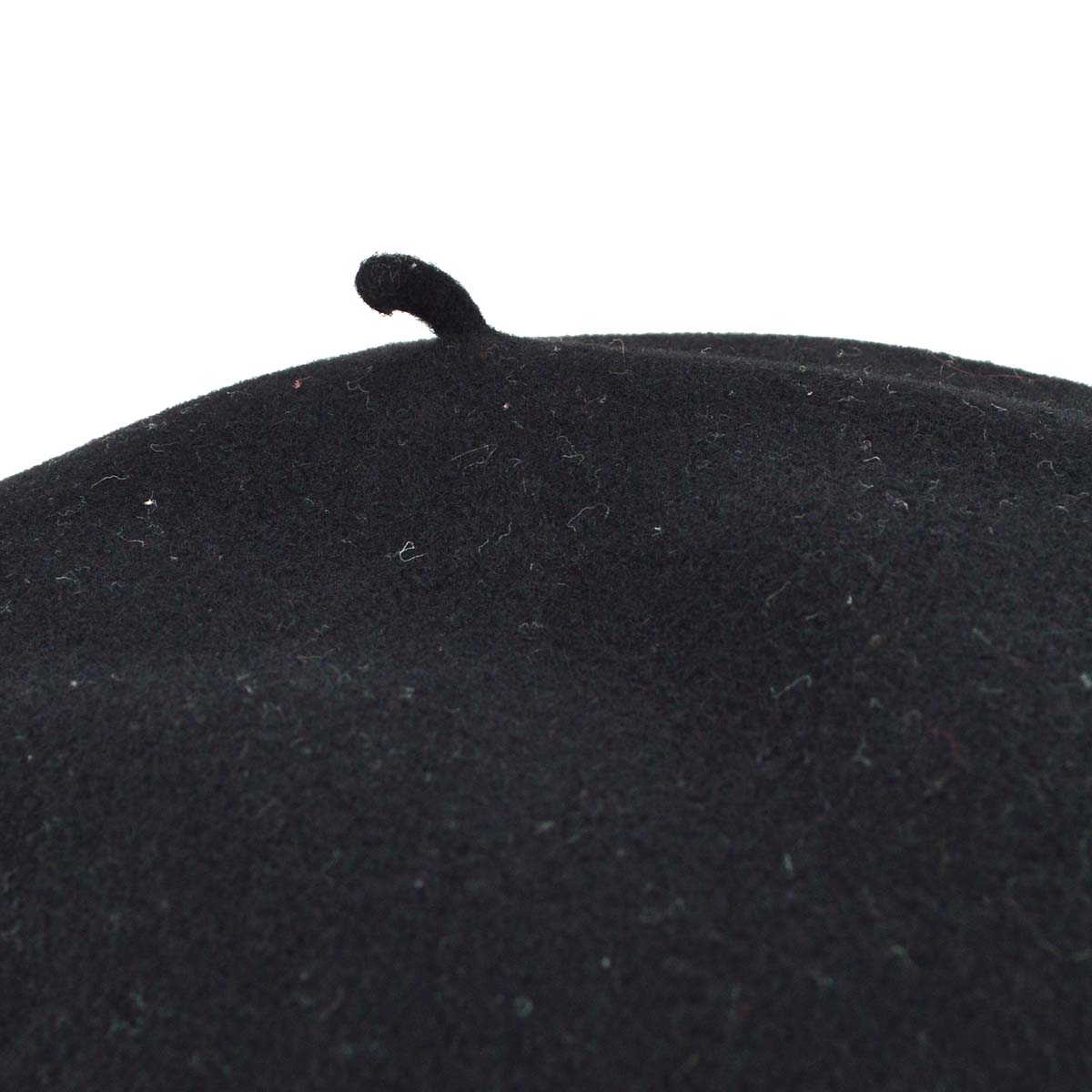 Chanel Oversize Black Hat Beret 98P #57 Small Good
