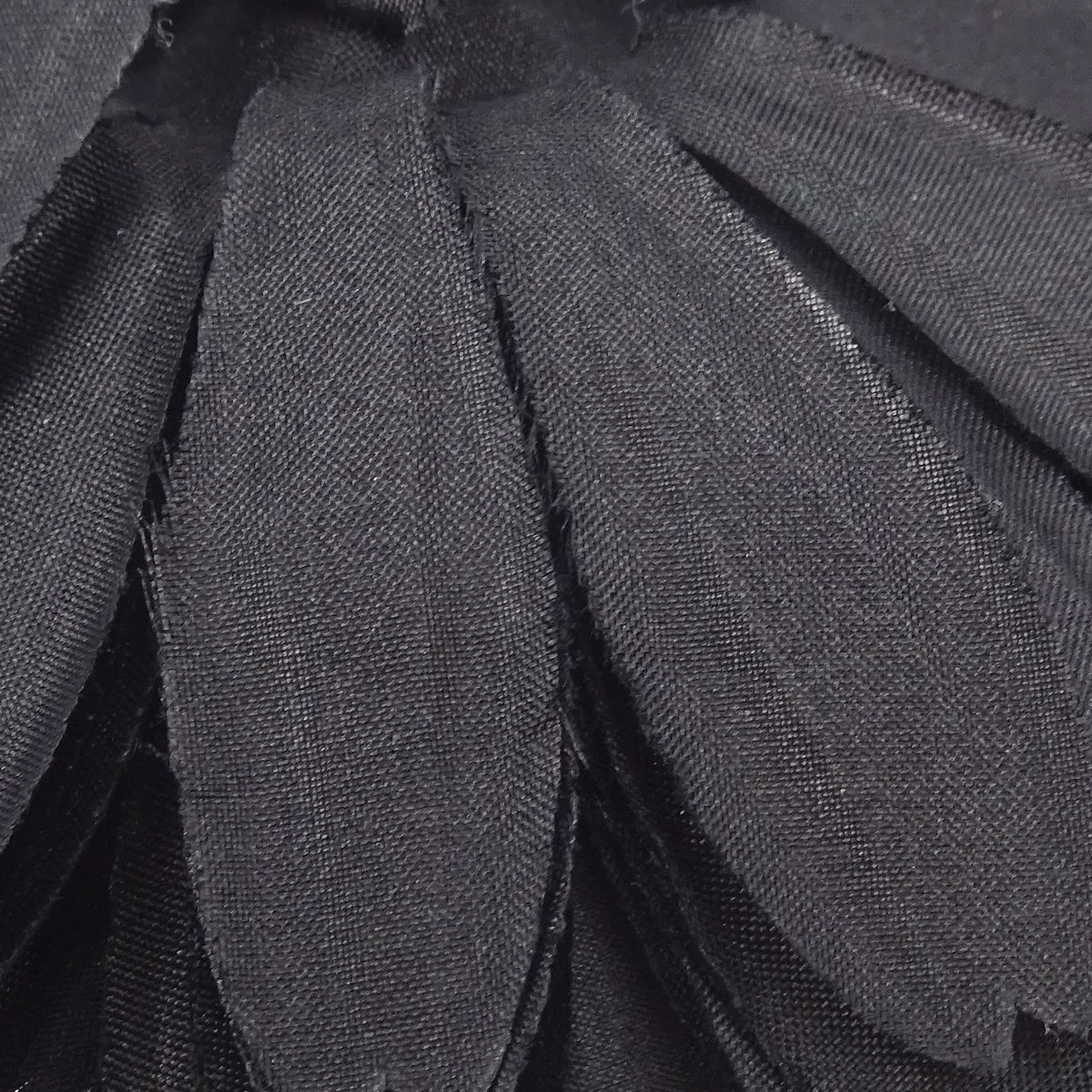 Chanel Sunflower Brooch Pin Black