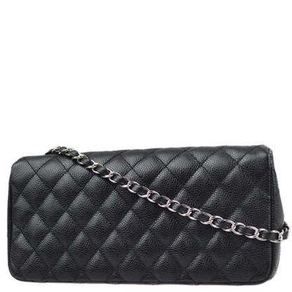 Chanel * 2006-2008 Black Caviar East West Shoulder Bag