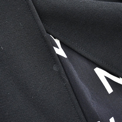 Chanel Single Breasted Jacket Black