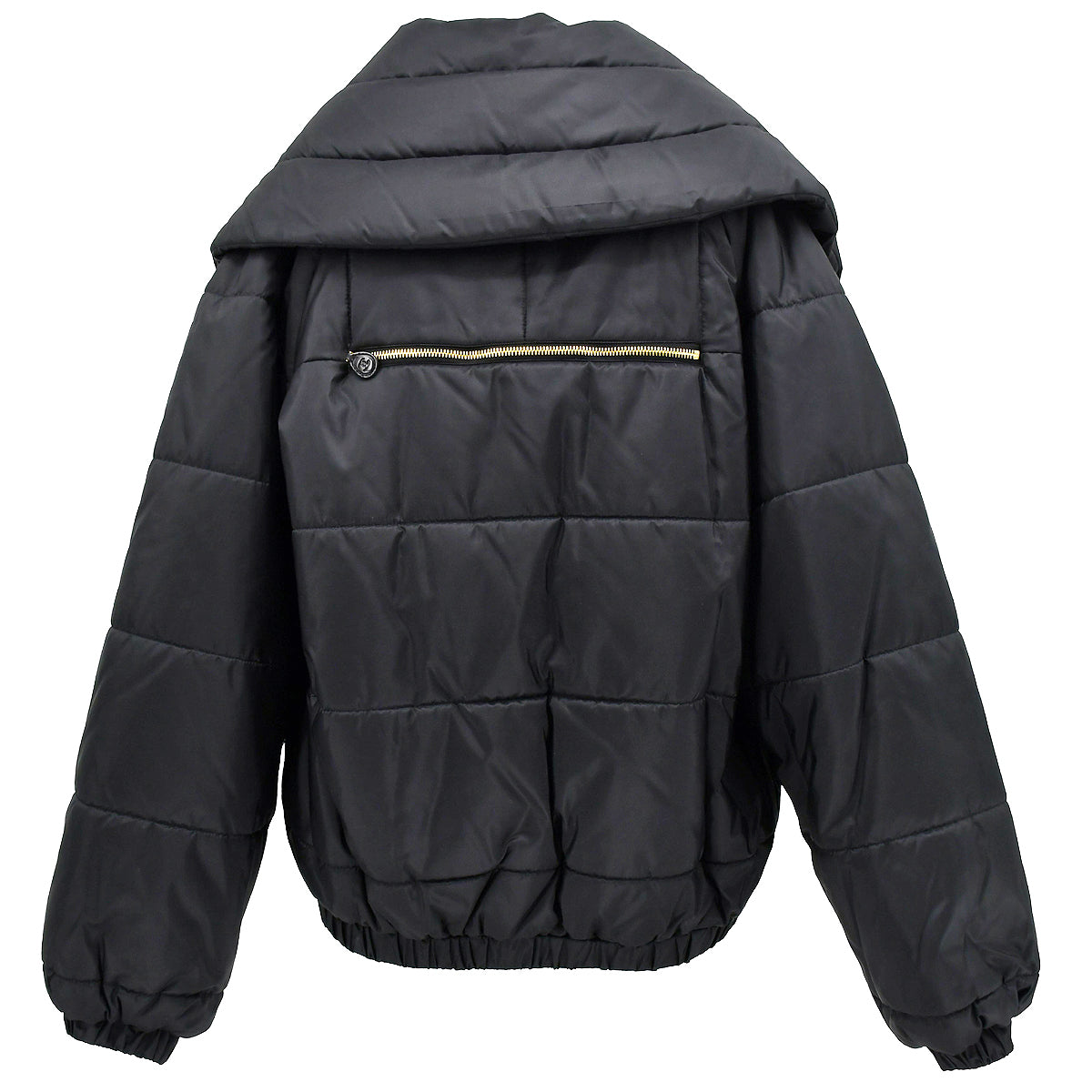 Chanel Zip Up Jacket Black #40