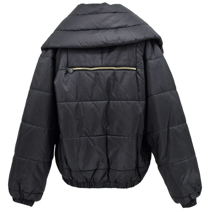 Chanel Zip Up Jacket Black #40