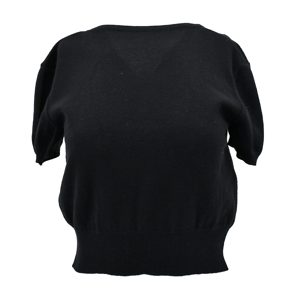 Chanel Sweater Black 95A #42