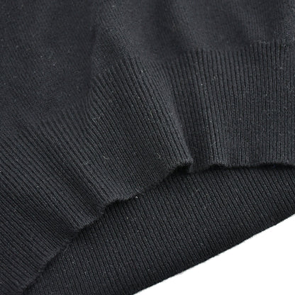 Chanel Sweater Black 95A #42