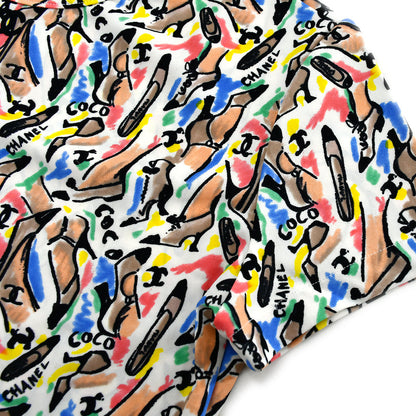 Chanel Cropped T-shirt Multicolor P95 #44