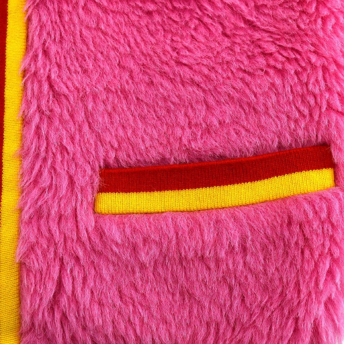 Chanel Sleeveless Fur Vest Jacket Pink