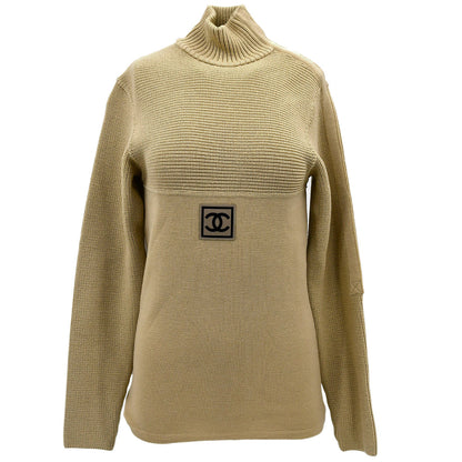 Chanel Sport Line Sweater Beige 02A #38
