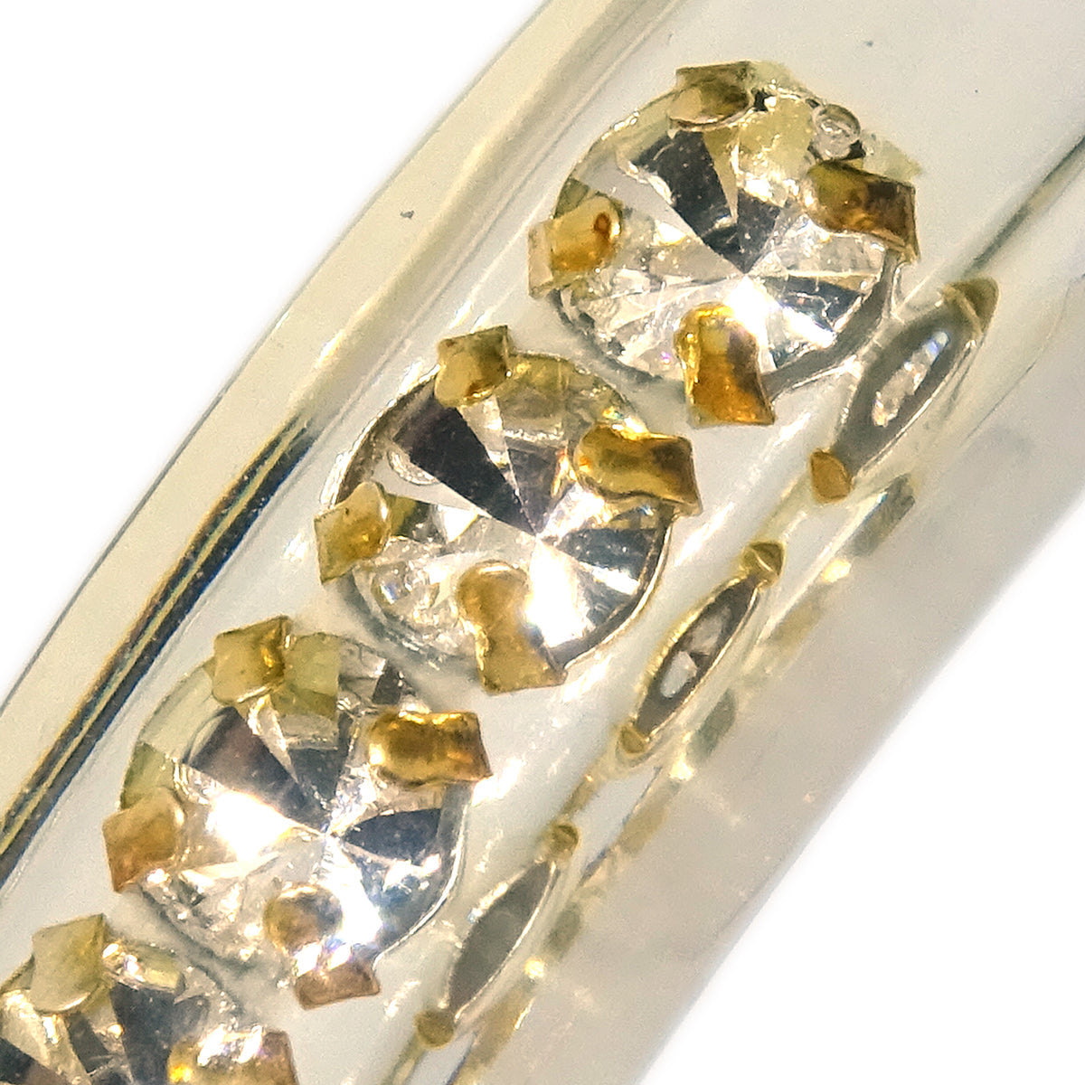 Chanel Bangle Rhinestone Clear 05P
