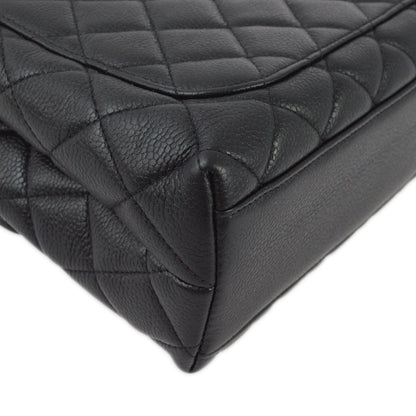Chanel 1996-1997 Black Caviar Kelly Handbag