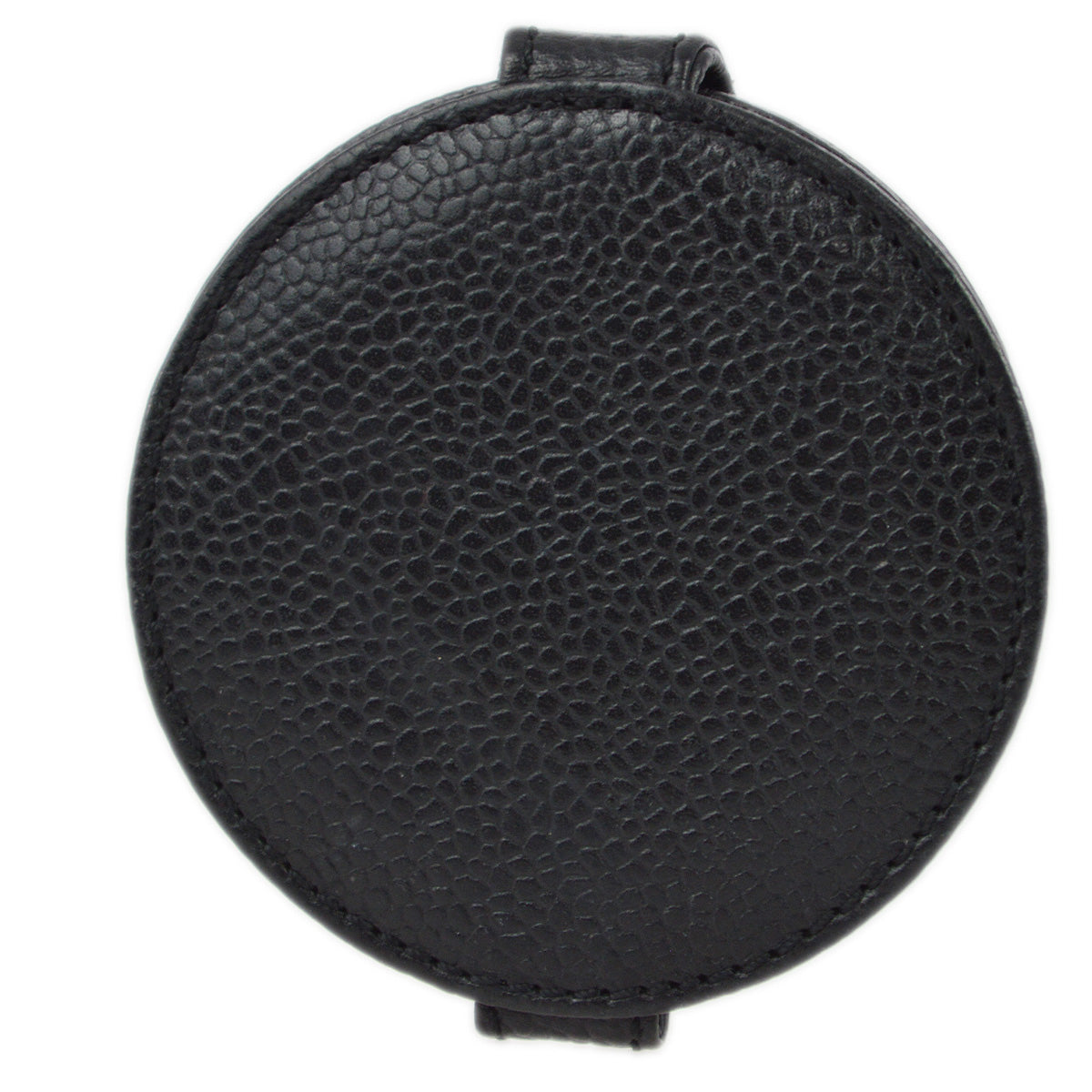 Chanel Black Caviar Compact Mirror Small Good