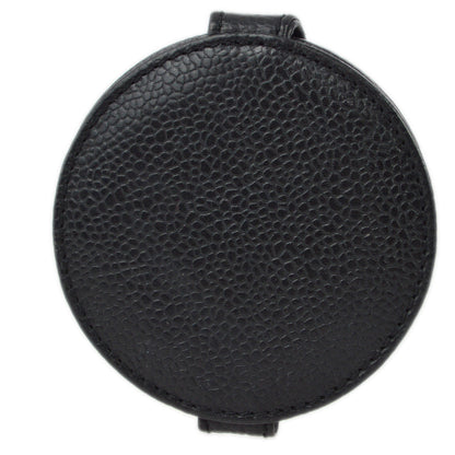 Chanel Black Caviar Compact Mirror Small Good