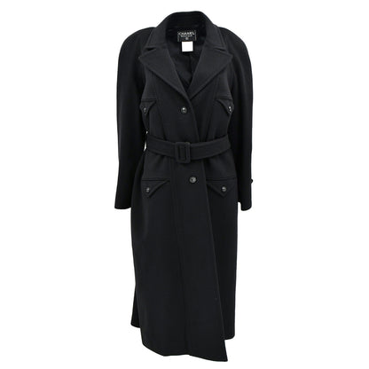 Chanel Coat Black 97A #38