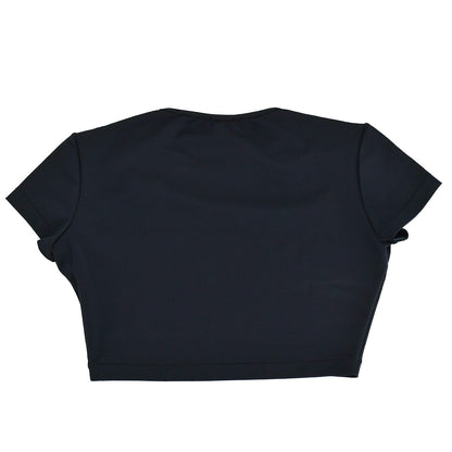 Chanel Cropped T-shirt Black #40