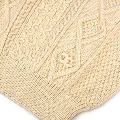 Chanel Sweater Ivory 96A #42