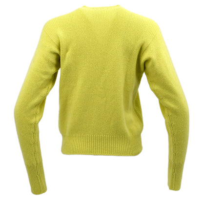 Chanel Cardigan Yellow 95A #42