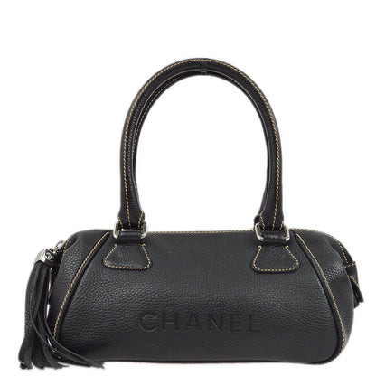 Chanel 2003-2004 Black Calfskin Handbag