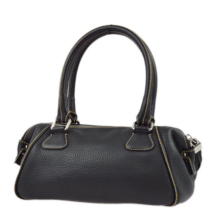 Chanel 2003-2004 Black Calfskin Handbag