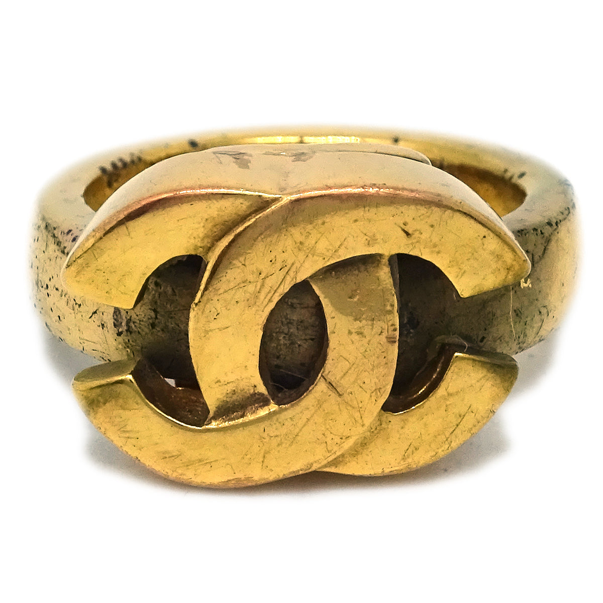 Chanel Ring Gold #51 #11 01P