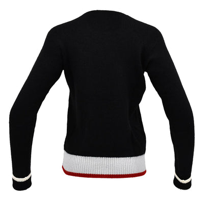 Chanel Sweater Black 96A #44