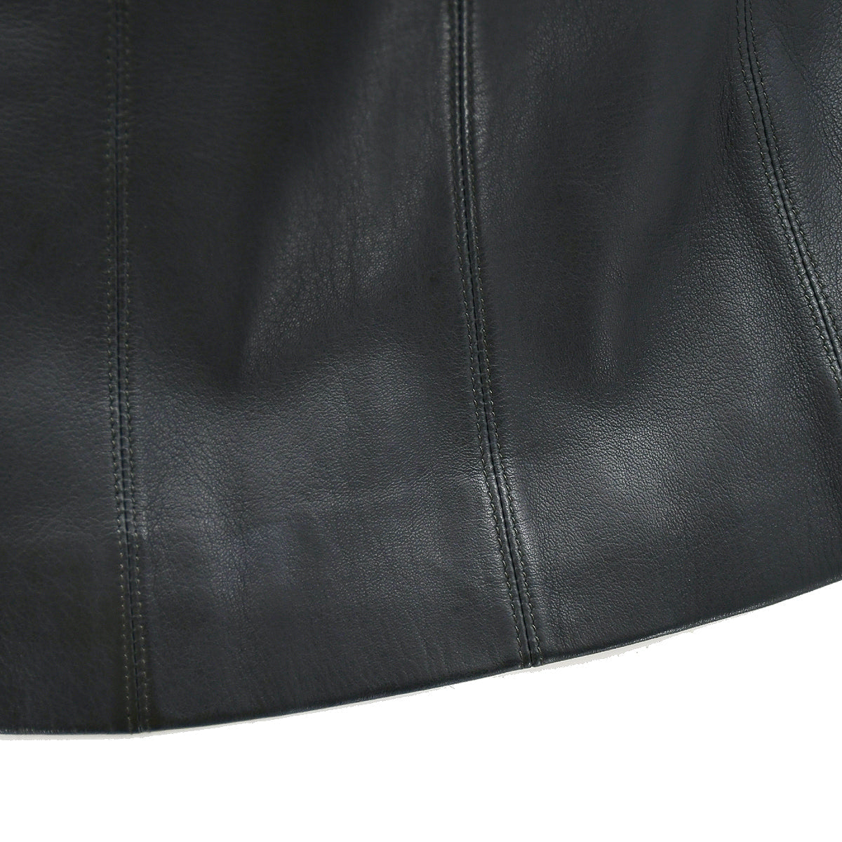 Chanel Sleeveless Vest Jacket Charcoal Gray #38 02A