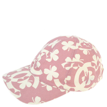 Chanel Cap Hat Pink #M Small Good