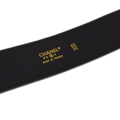 Chanel Black Belt #65/26 96A Small Good