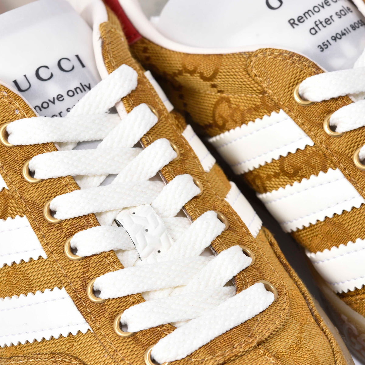 Gucci Adidas Gazelle Sneakers 36 5820 60694216