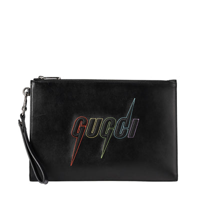 Gucci Blade Embroidered Clutch 4683 41988598