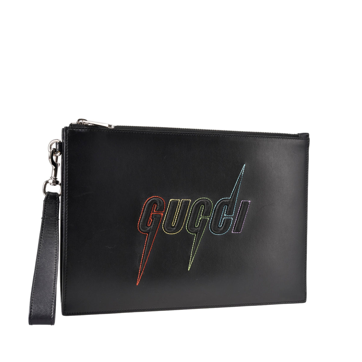 Gucci Blade Embroidered Clutch 4683 41988598