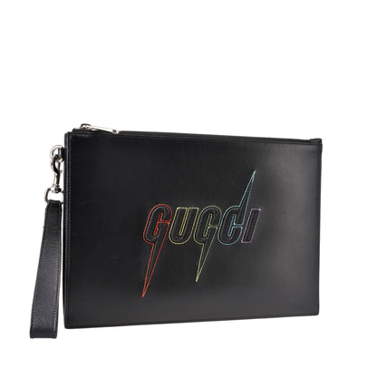 Gucci Blade Embroidered Clutch 4683 41988598