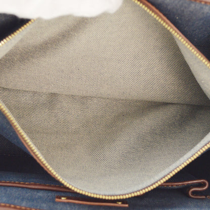 Celine Blue Denim Boogie Bag Macadam Handbag