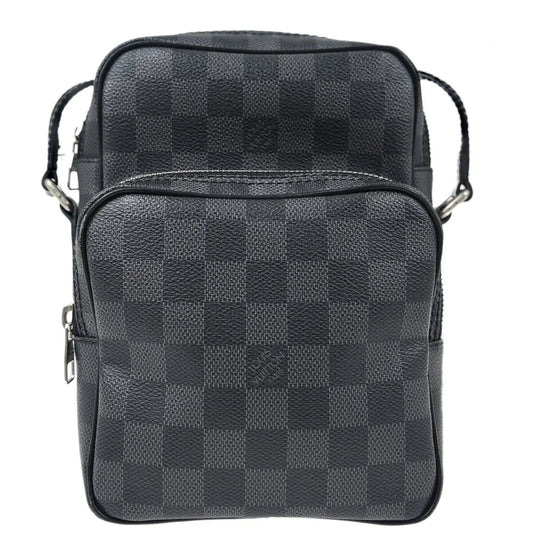 Louis Vuitton Damier Graphite Rem Shoulder Bag N41446