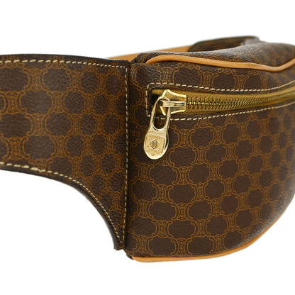 Celine Brown Macadam Belt Bum Bag