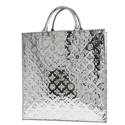 Louis Vuitton 2009 Silver Monogram Miroir Sac Plat Handbag M40269