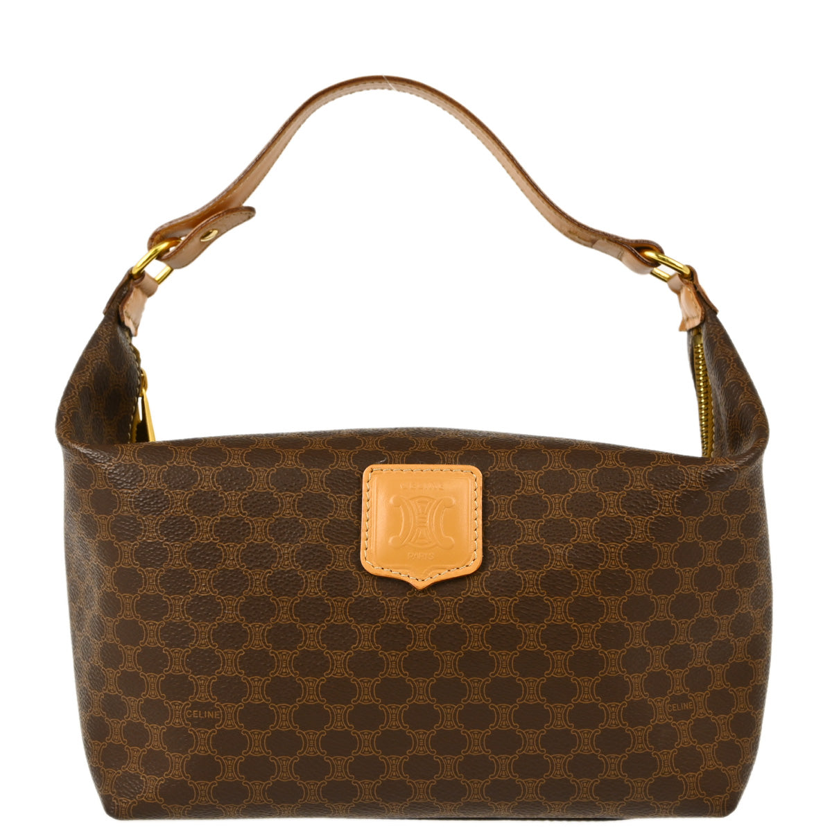Celine Brown Macadam Handbag