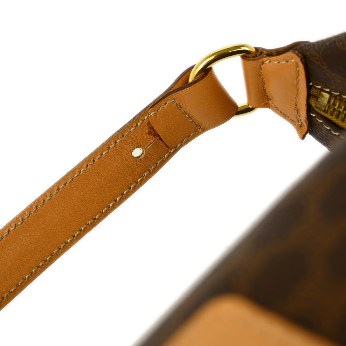 Celine Brown Macadam Handbag