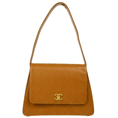 Chanel Brown Caviar Shoulder Bag