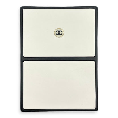 Chanel No.5 Parfum Box Black/White Evening Clutch, Gold hardware