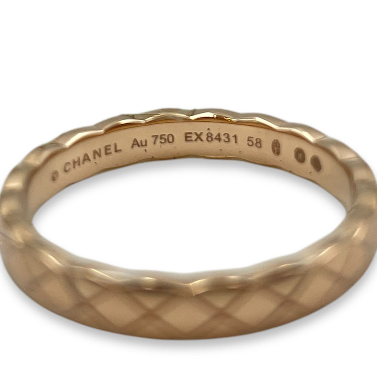 Coco Crush 58 Ring in Rose Gold Hardware