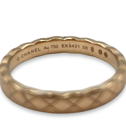 Coco Crush 58 Ring in Rose Gold Hardware
